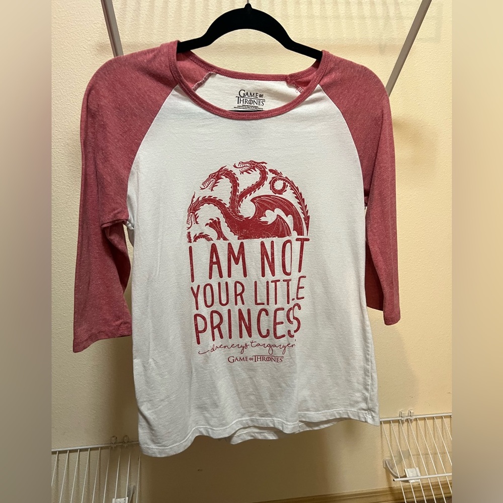 Game of Thrones baseball tee